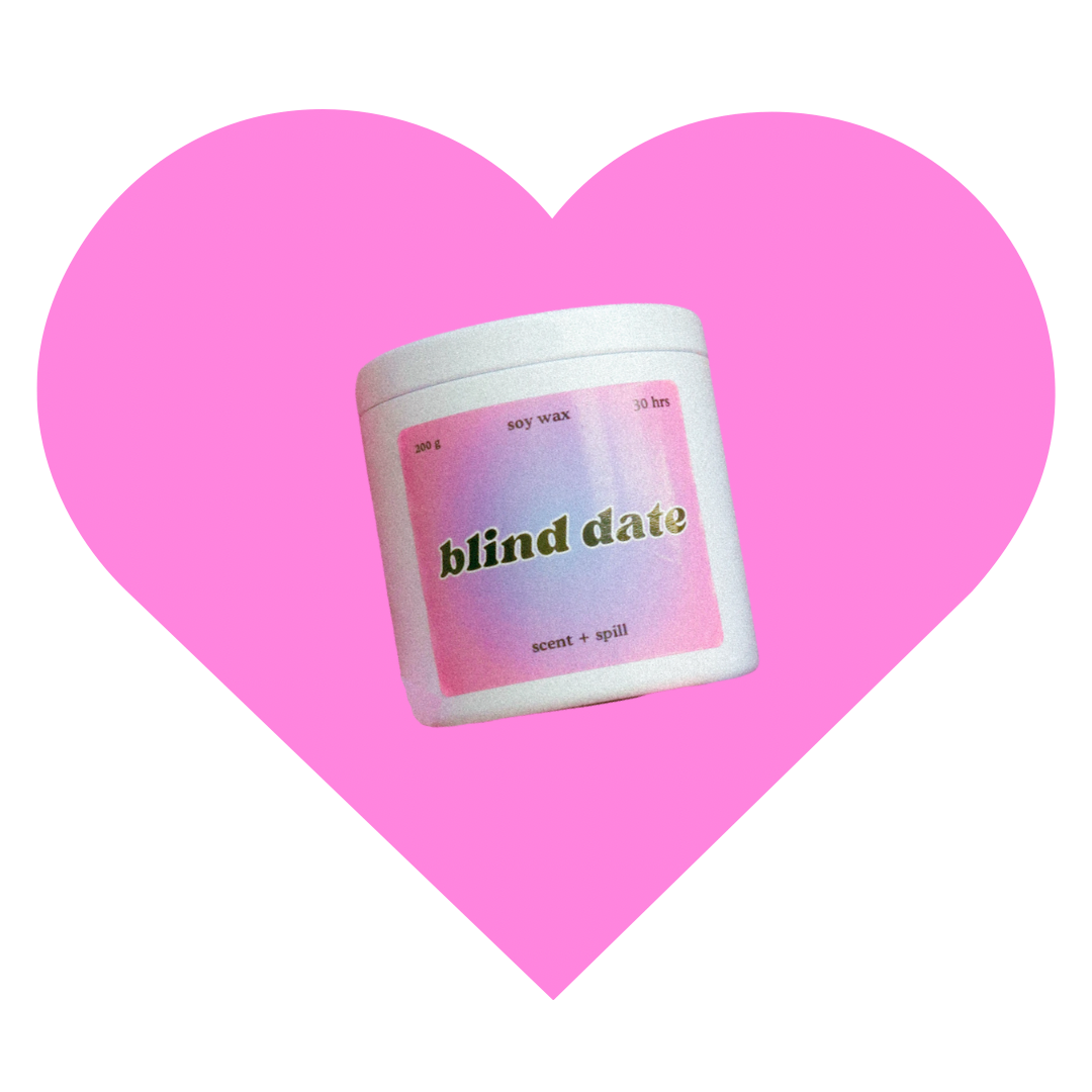 blind date - big candle tin