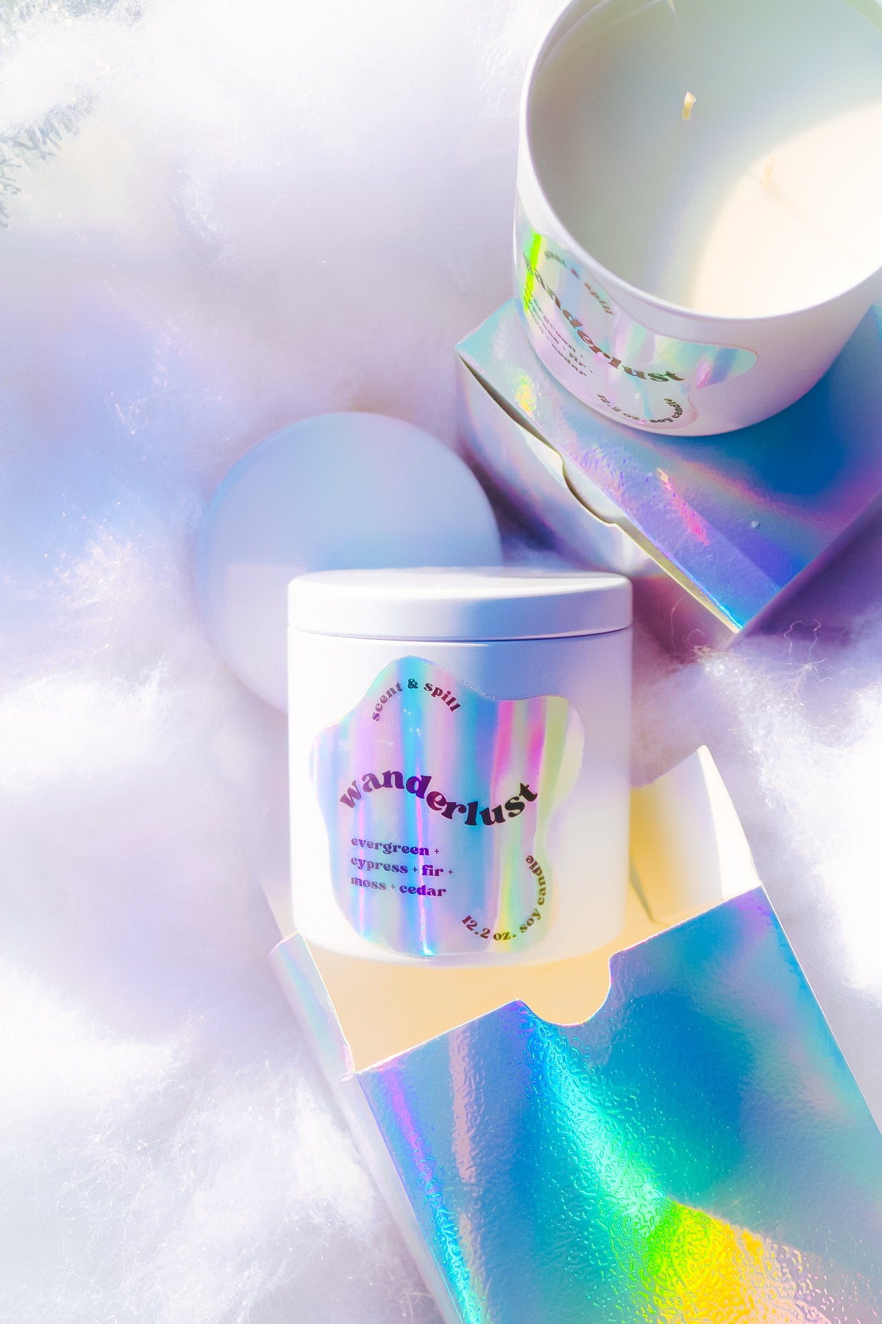 wanderlust - big candle tin