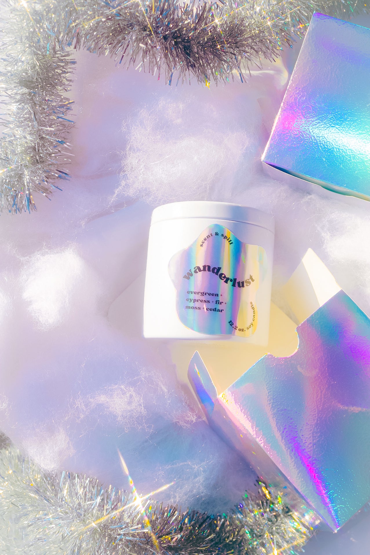 wanderlust - big candle tin