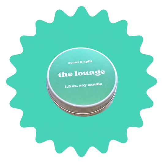 lounge - mini candle tin