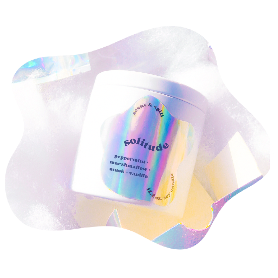 solitude - big candle tin