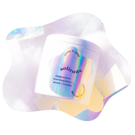 solitude - big candle tin